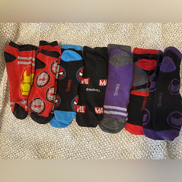 Marvel Socks - Multi-Color Pack - Picture 2 of 2